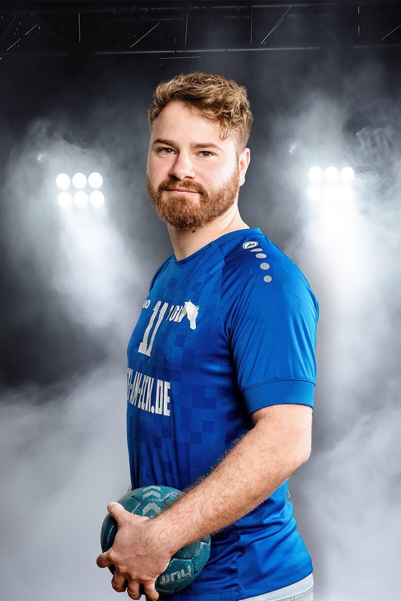 Handballfoto Spieler Sportfotografie